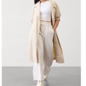 Athleta‎ Luna Trench in Dune size Medium NWT